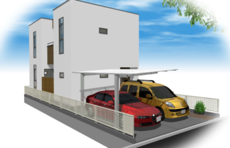 住宅の間取り（EC87②3B001）