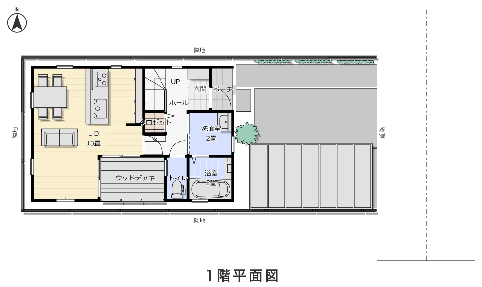1階平面図