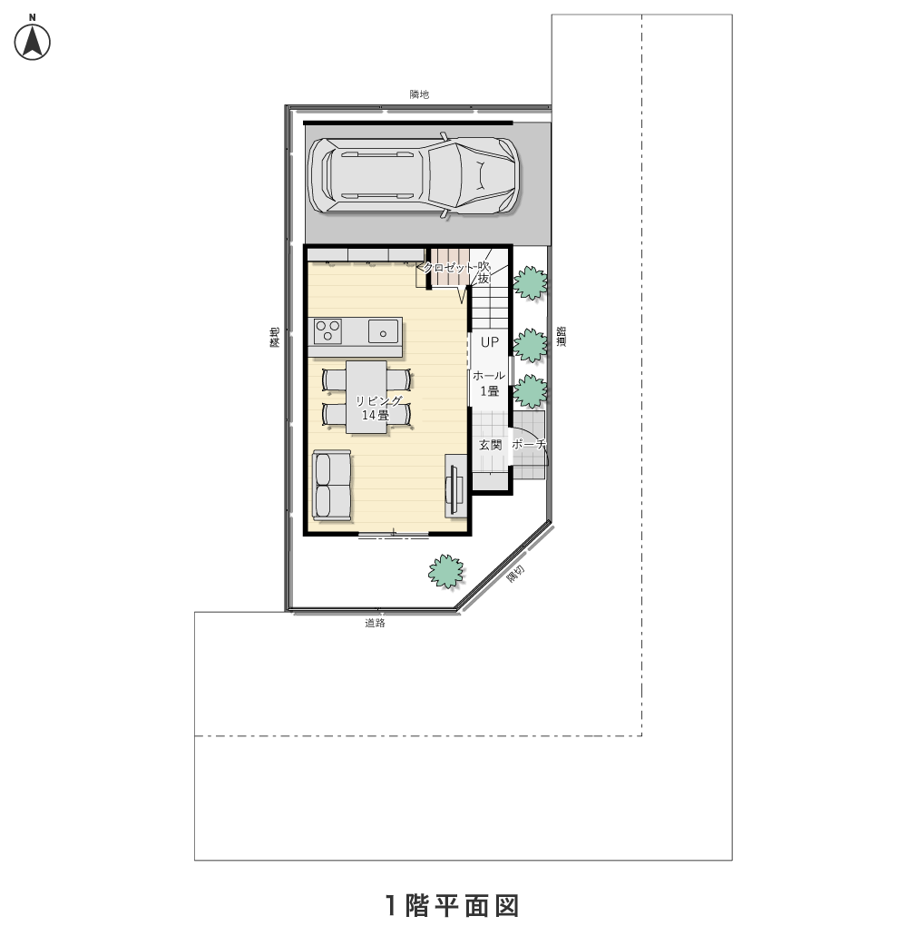 1階平面図