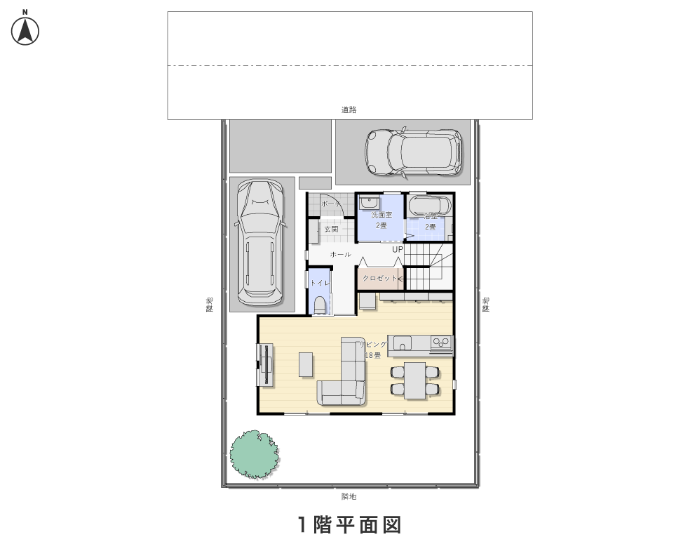 1階平面図
