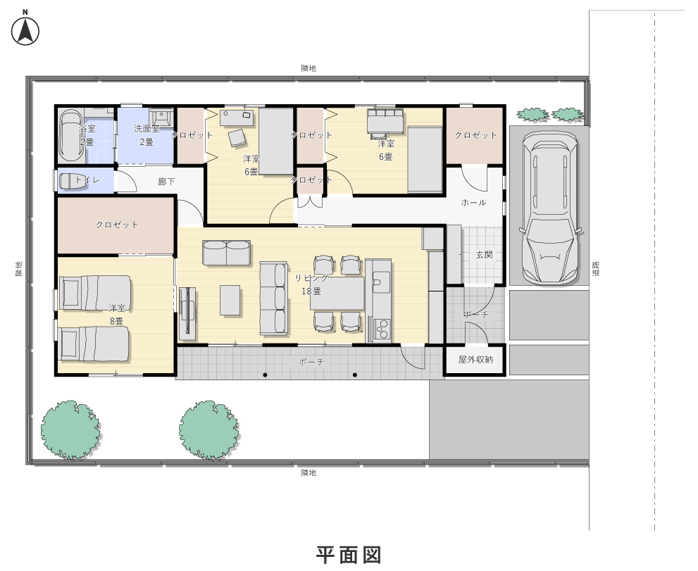 1階平面図