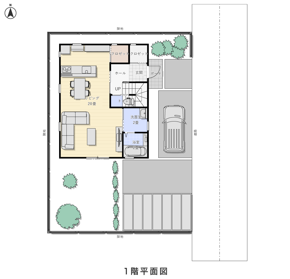 1階平面図