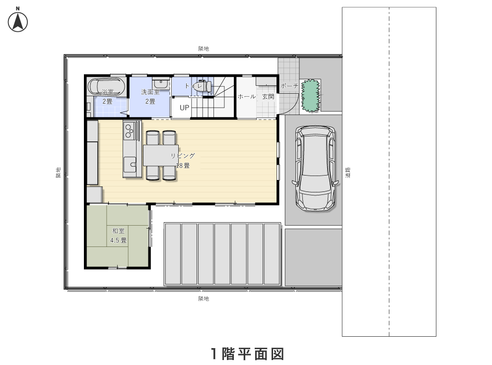 1階平面図