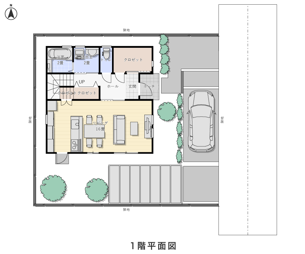 1階平面図