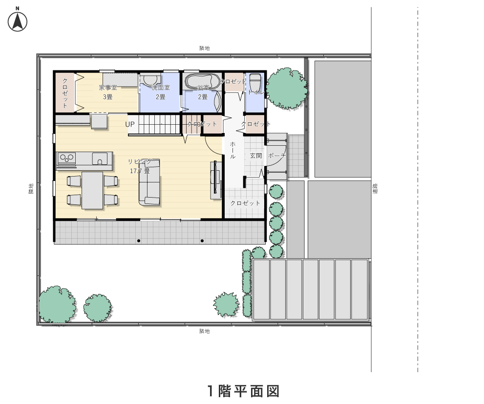 1階平面図
