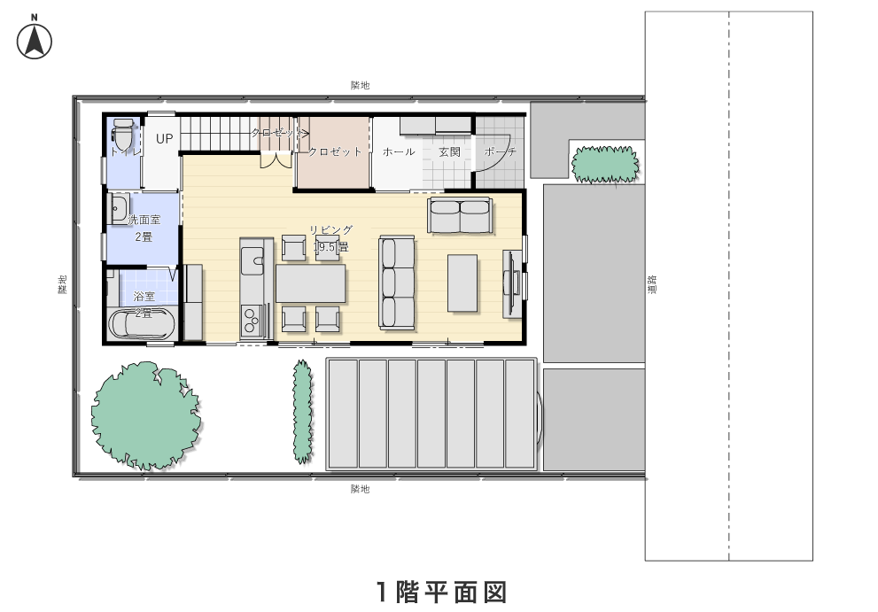 1階平面図