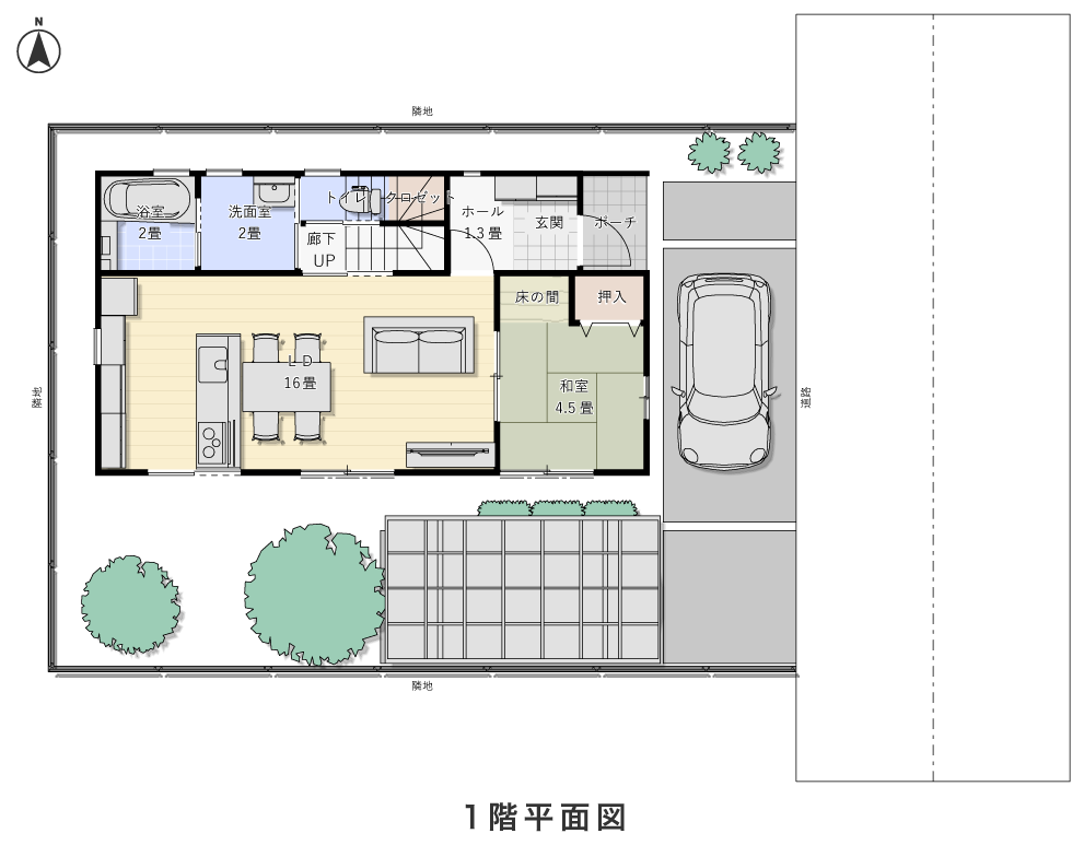 1階平面図