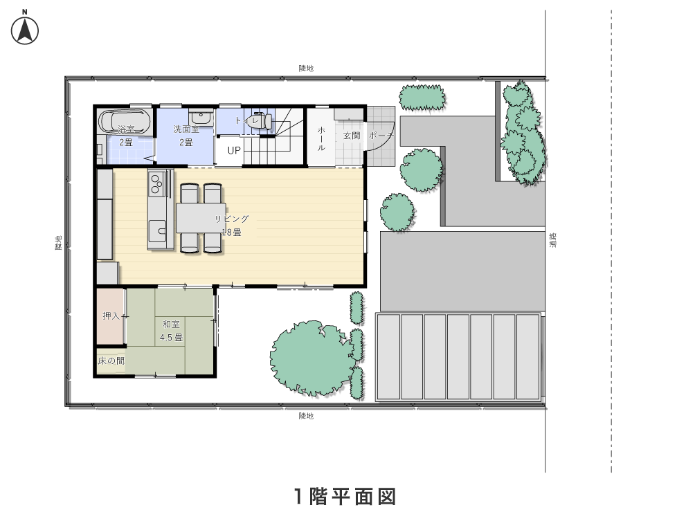 1階平面図