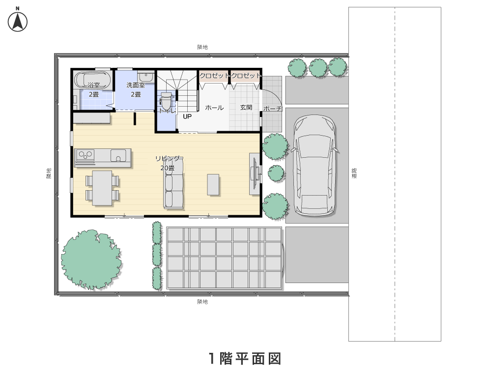 1階平面図