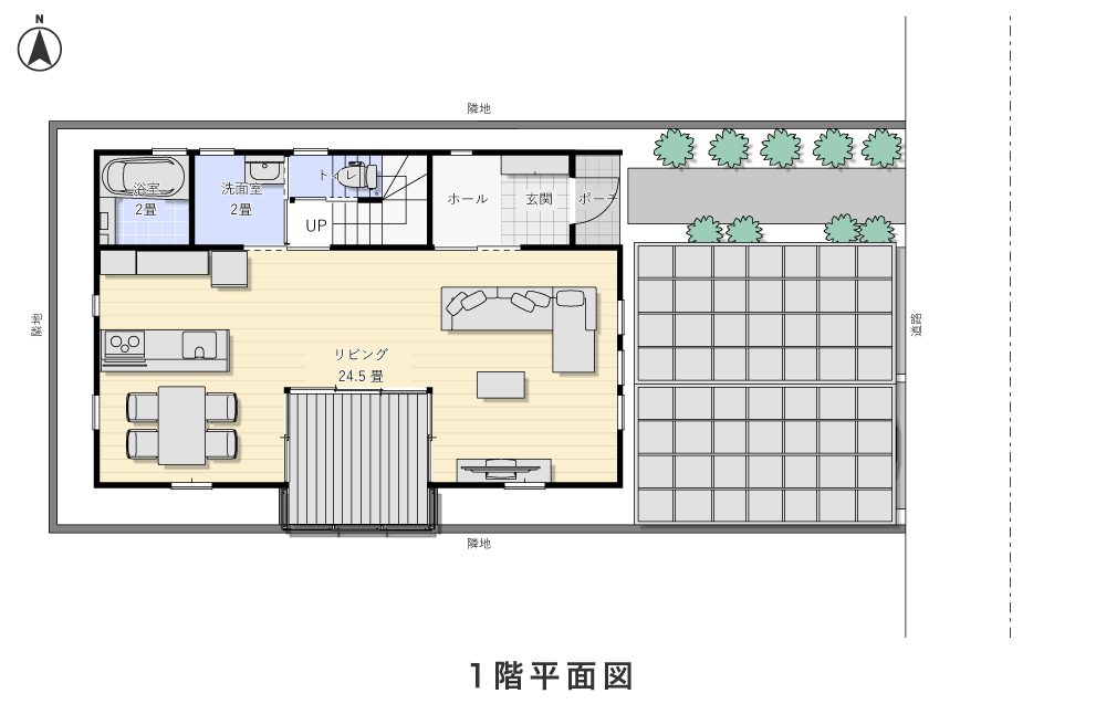1階平面図