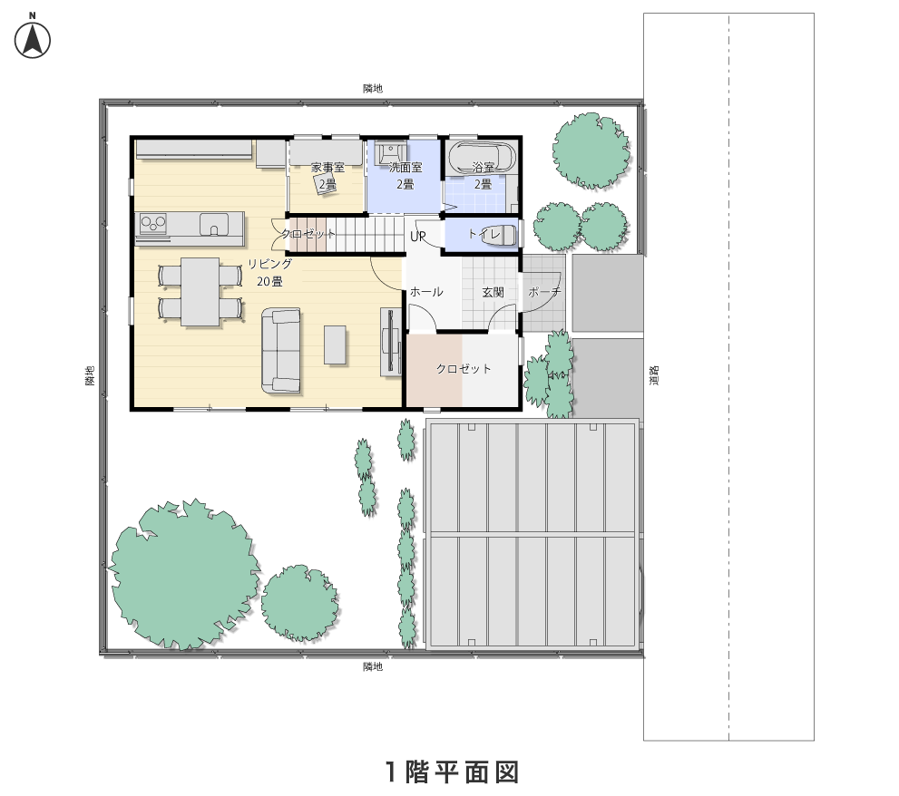 1階平面図