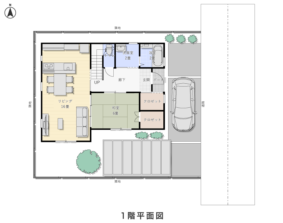 1階平面図
