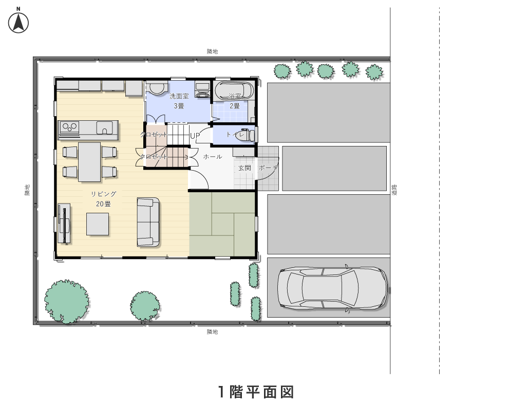 1階平面図
