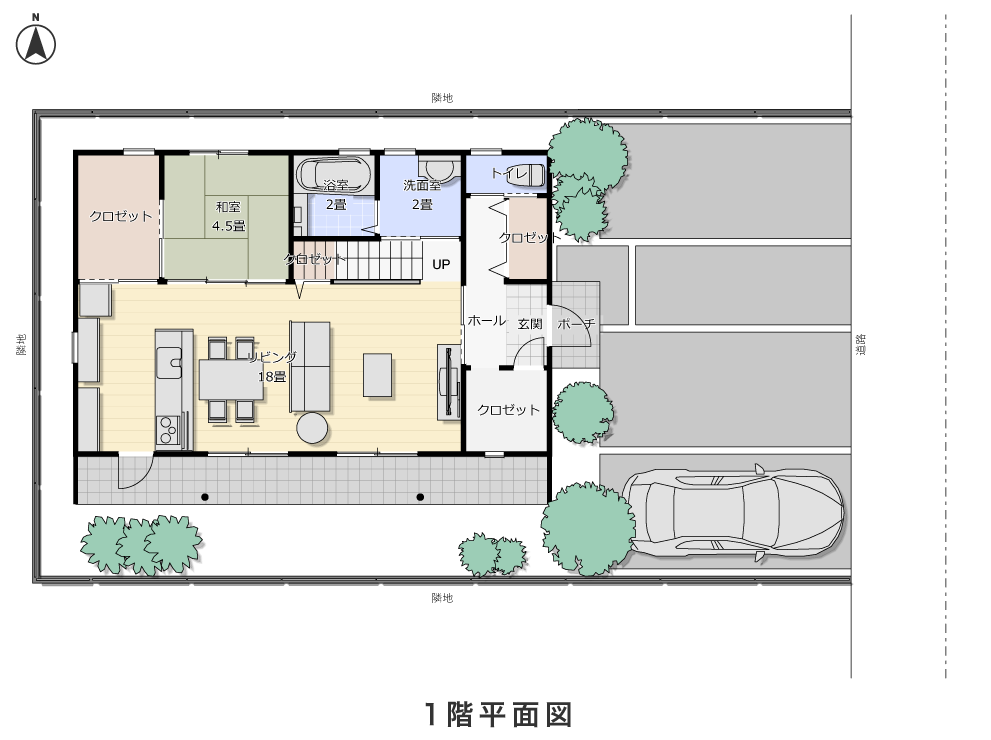1階平面図