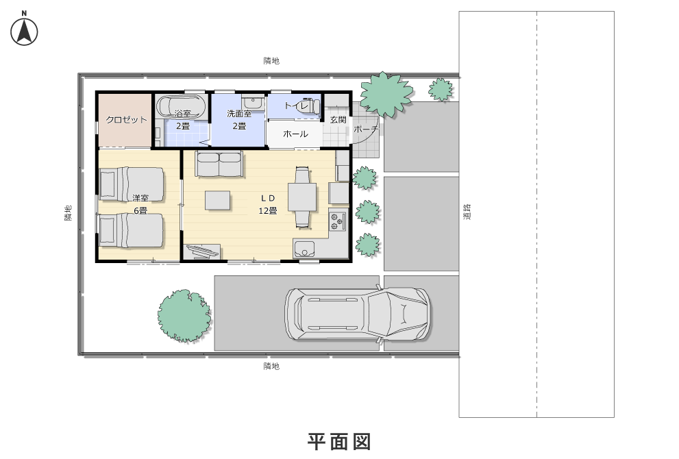 1階平面図