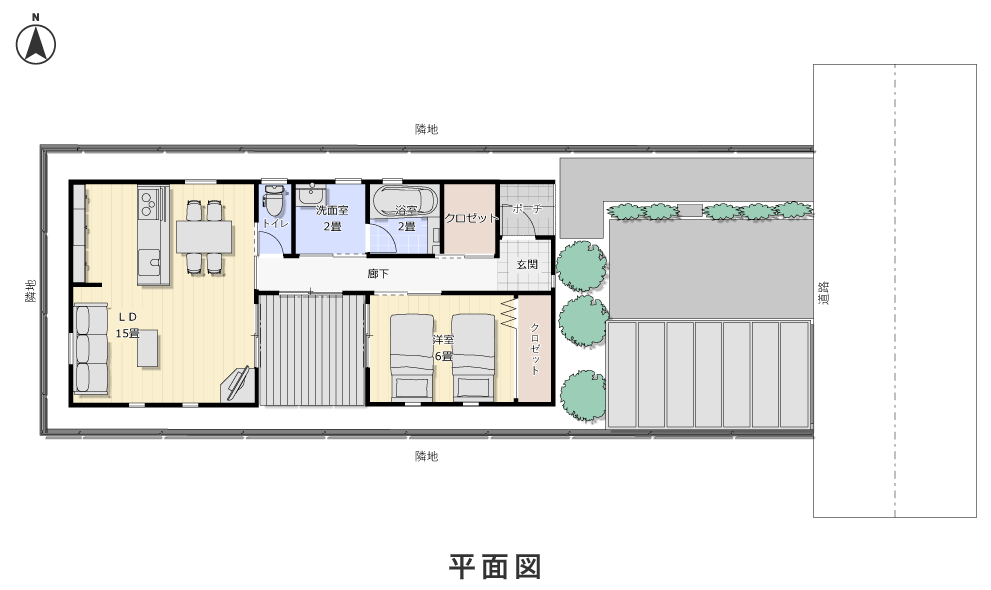 1階平面図