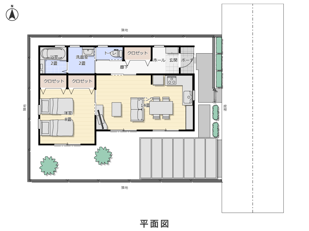 1階平面図