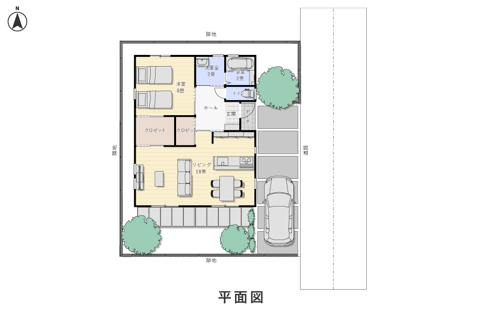 1階平面図