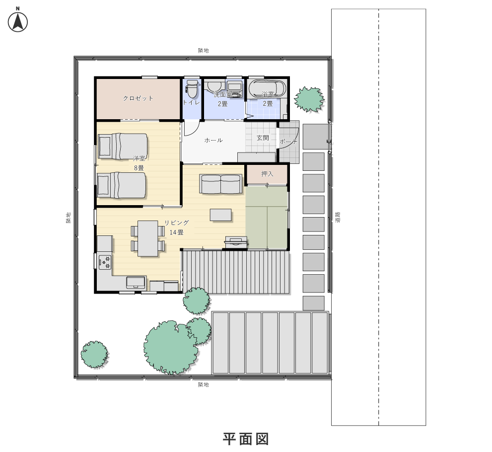 1階平面図