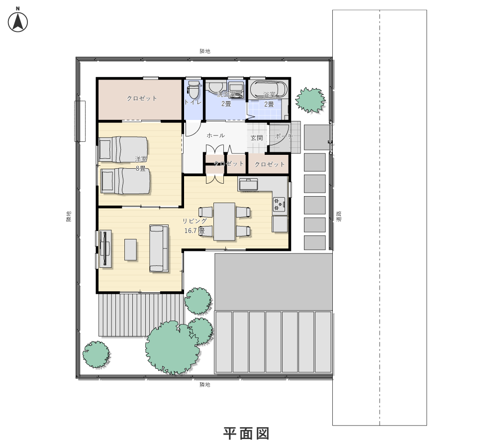 1階平面図