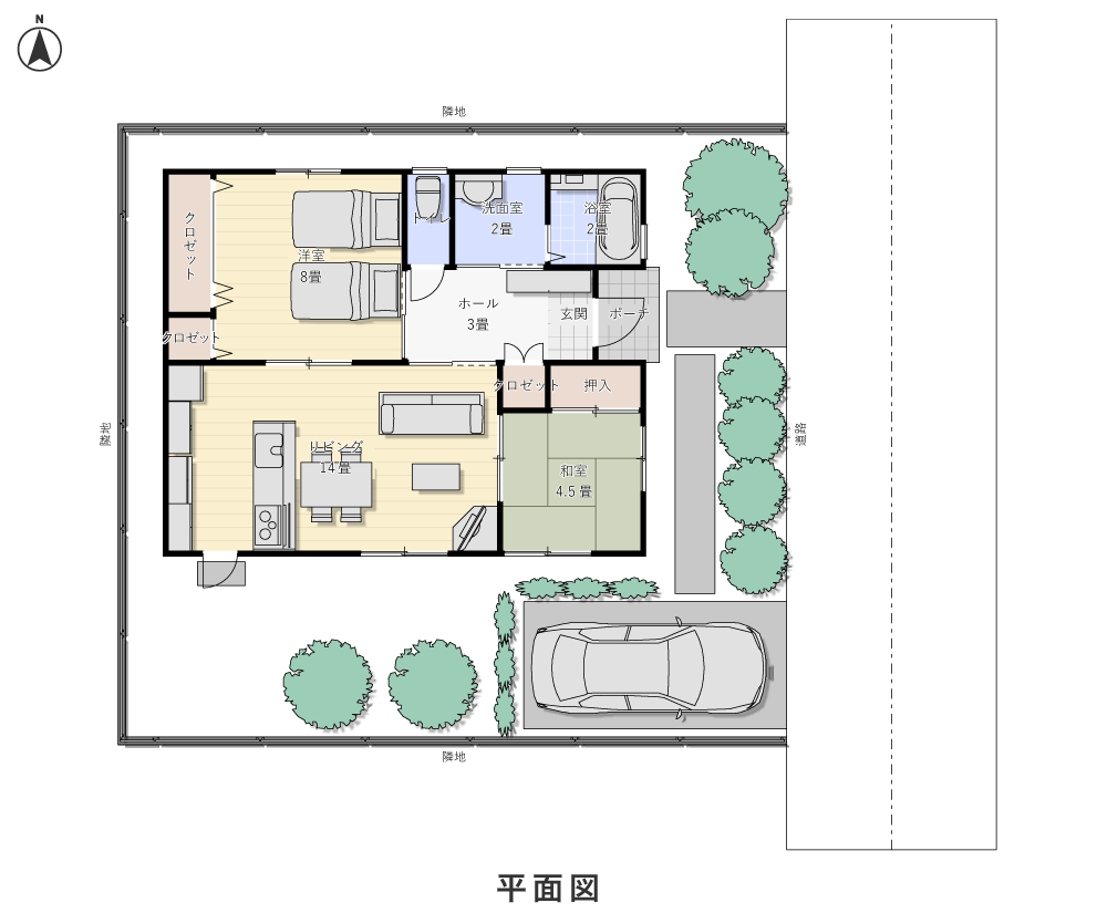 1階平面図