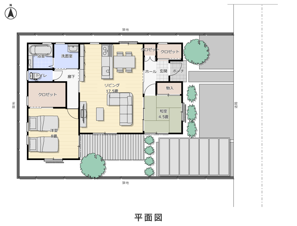 1階平面図