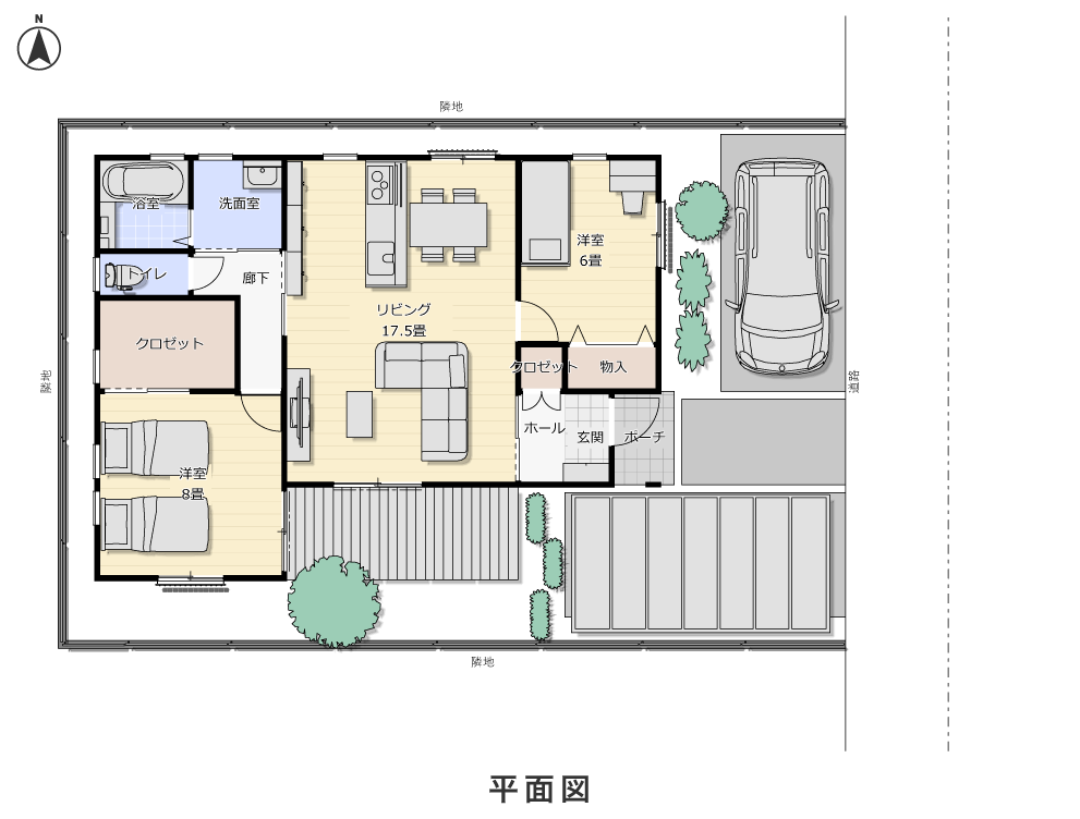 1階平面図
