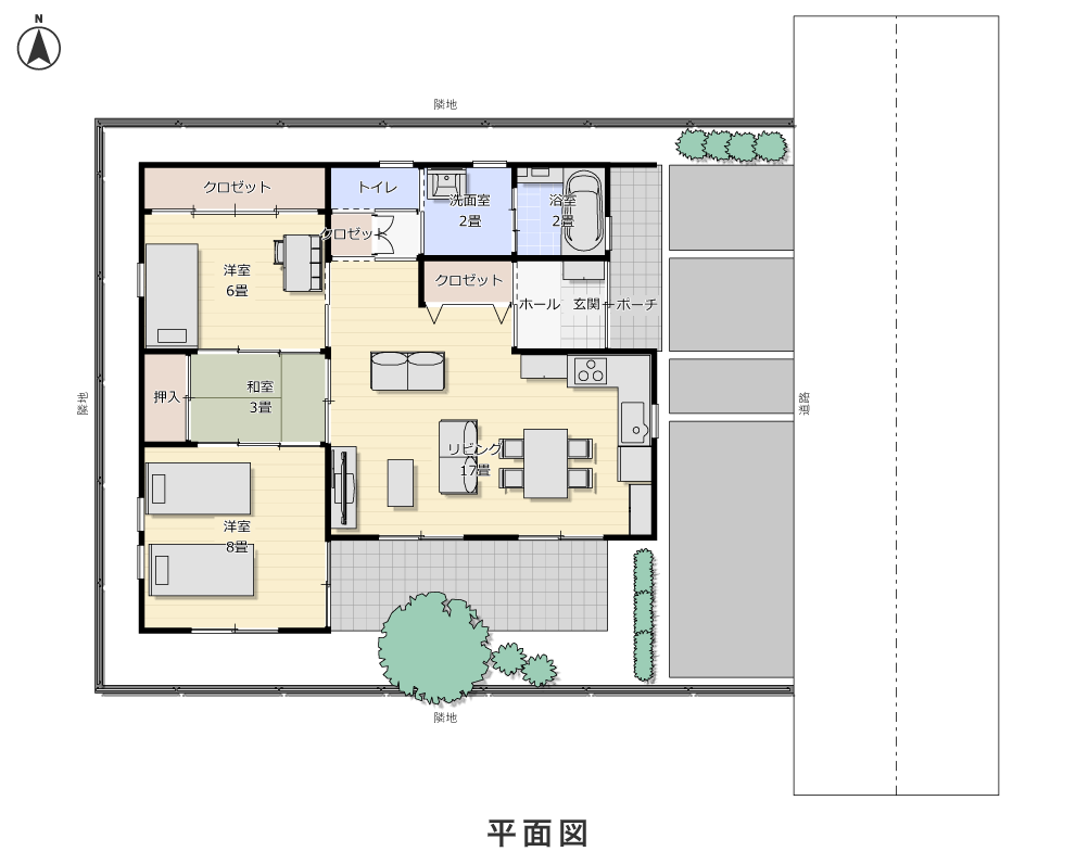 1階平面図