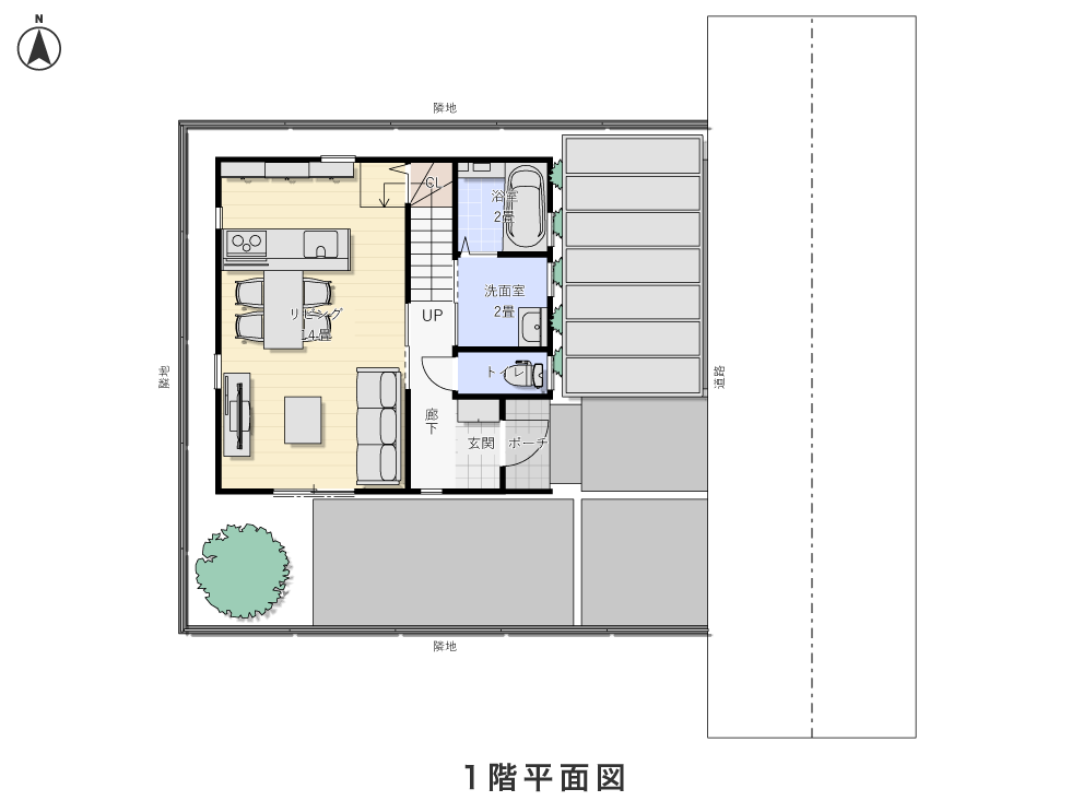 1階平面図