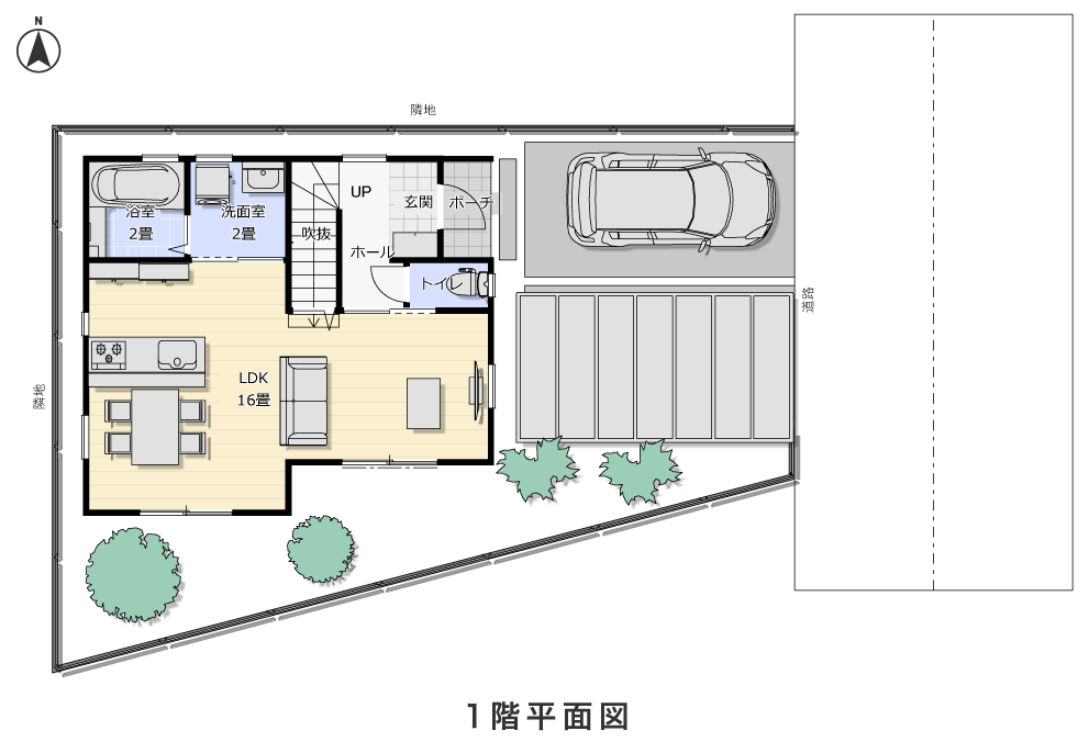 1階平面図
