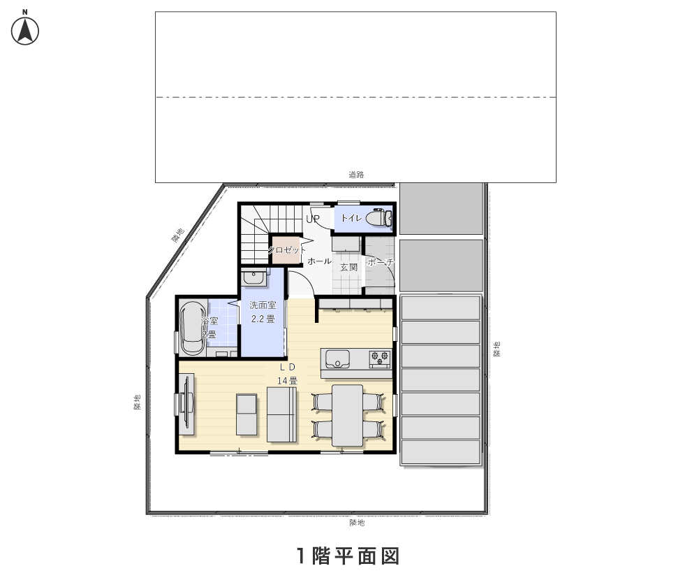 1階平面図