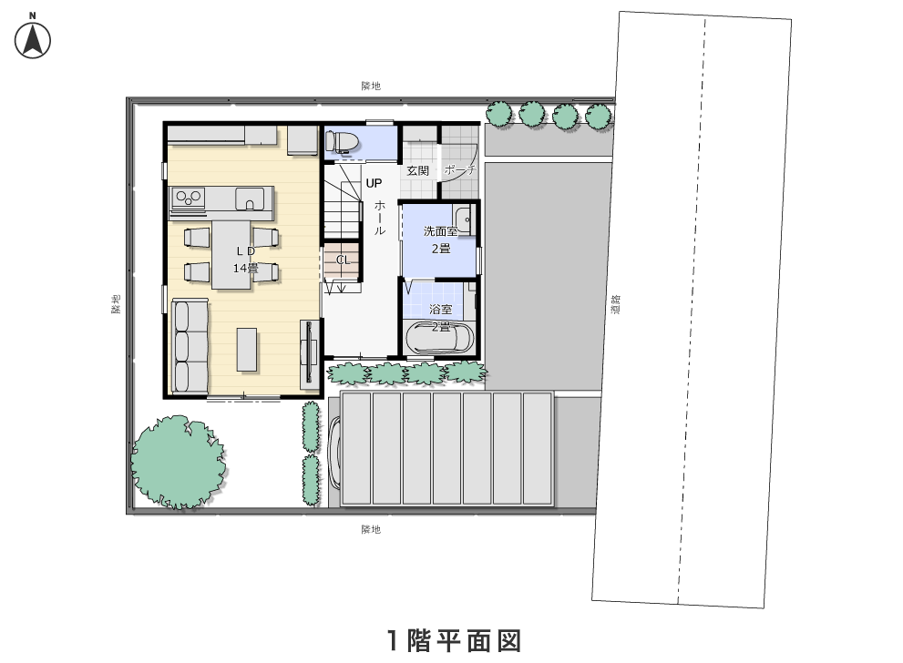 1階平面図