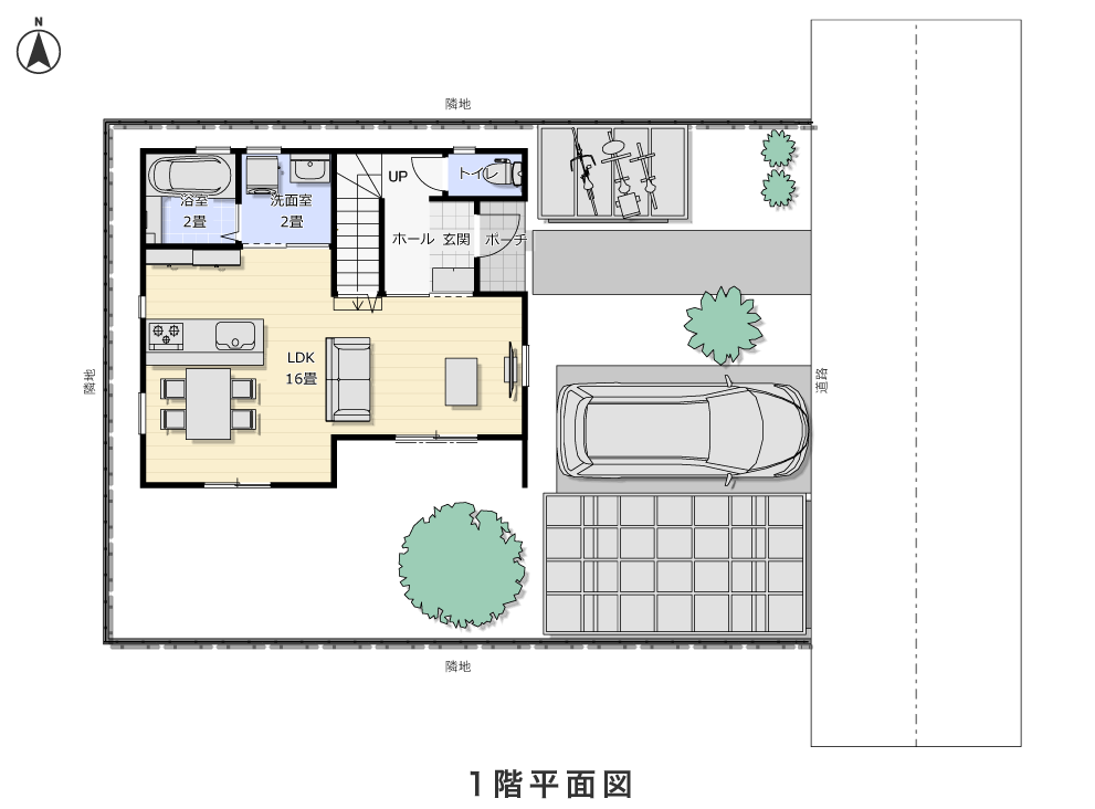 1階平面図