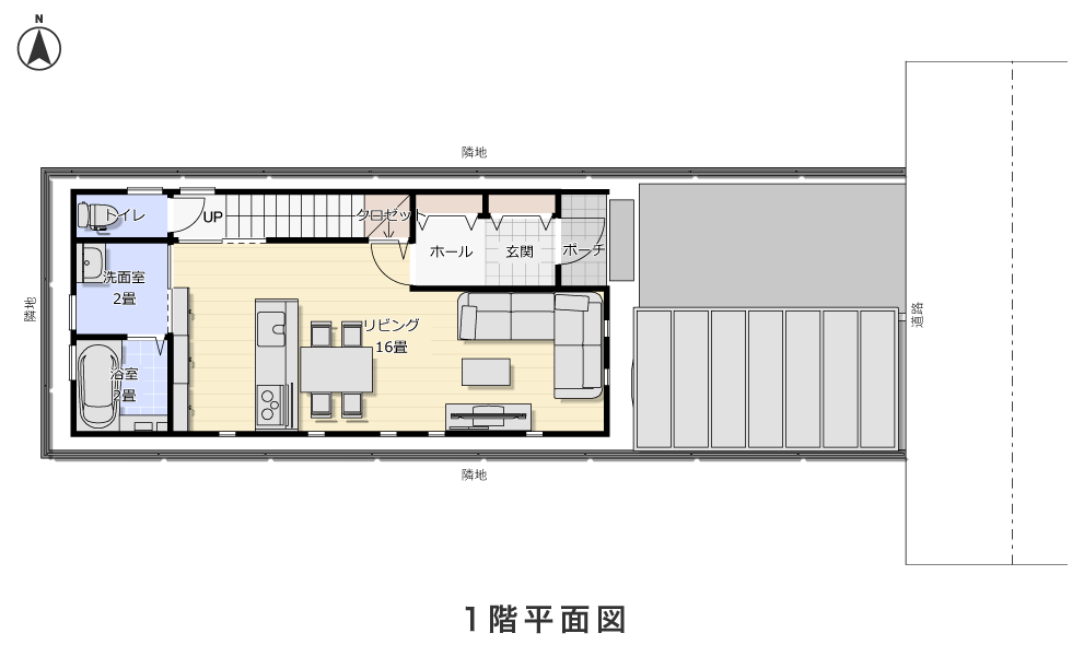 1階平面図