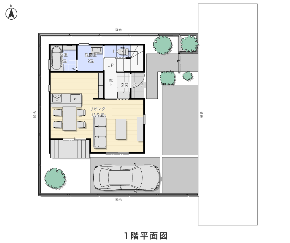 1階平面図