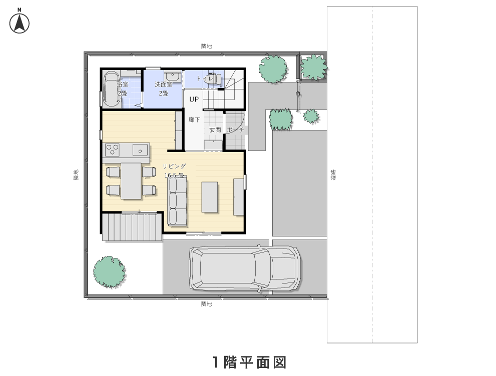 １階平面図