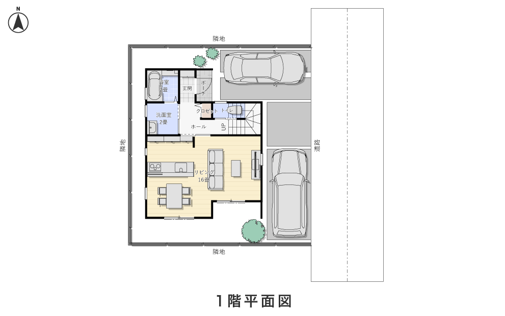 1階平面図