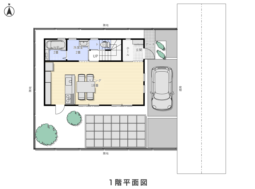 1階平面図