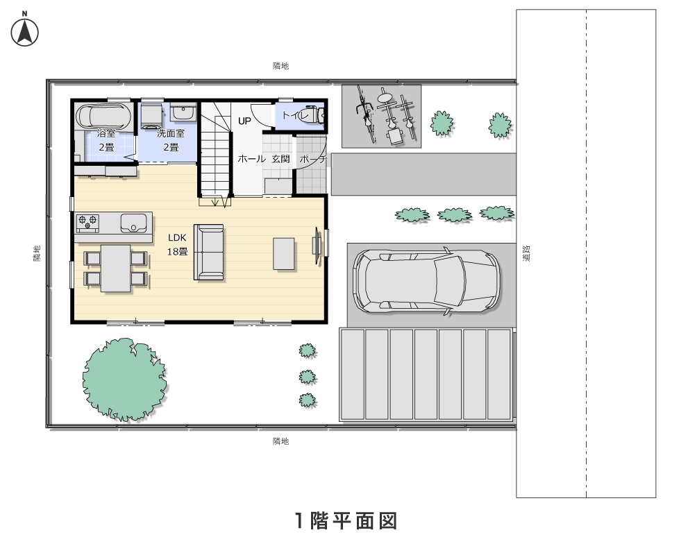 1階平面図
