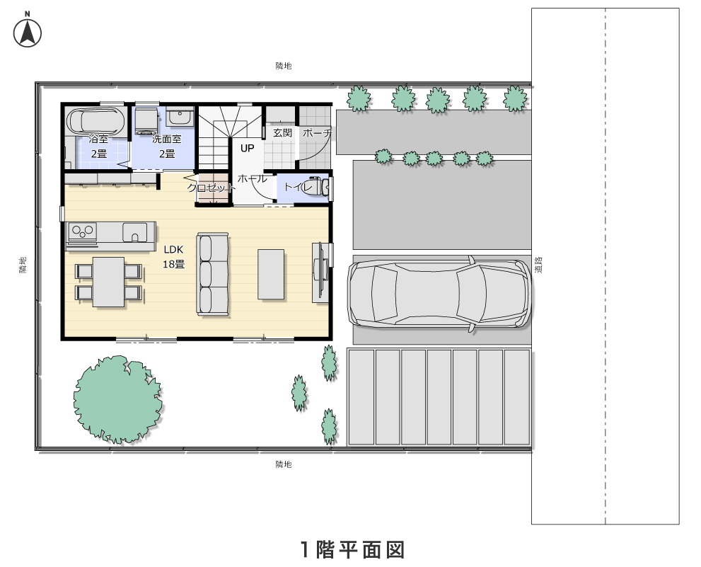1階平面図