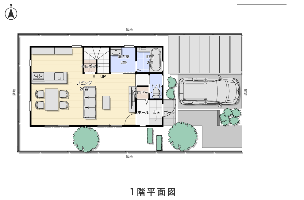 1階平面図