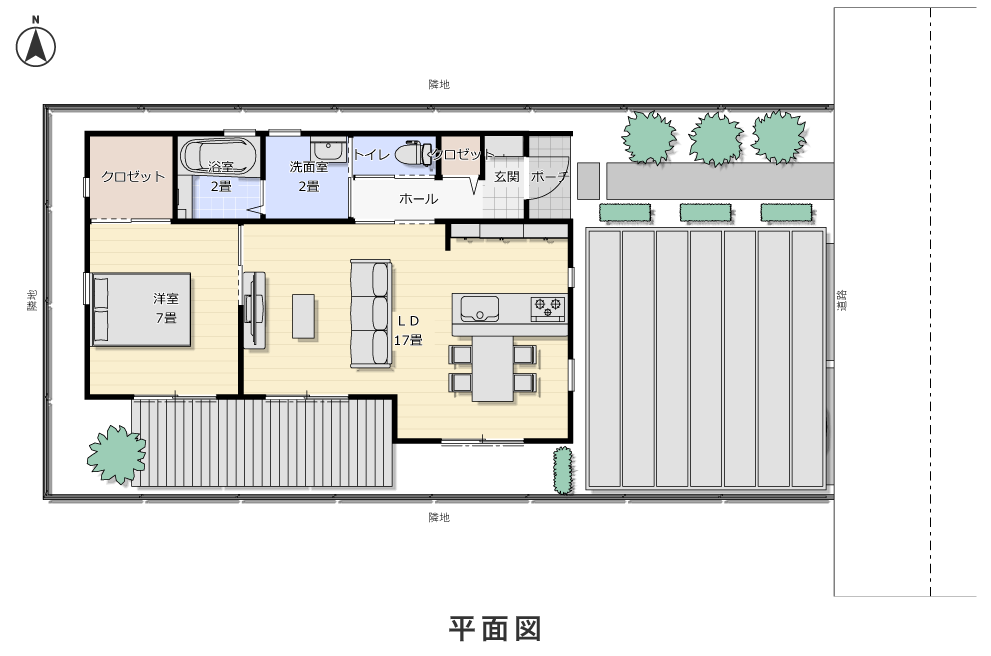 1階平面図