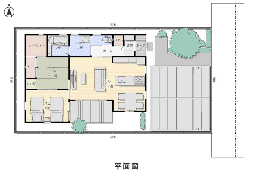 1階平面図