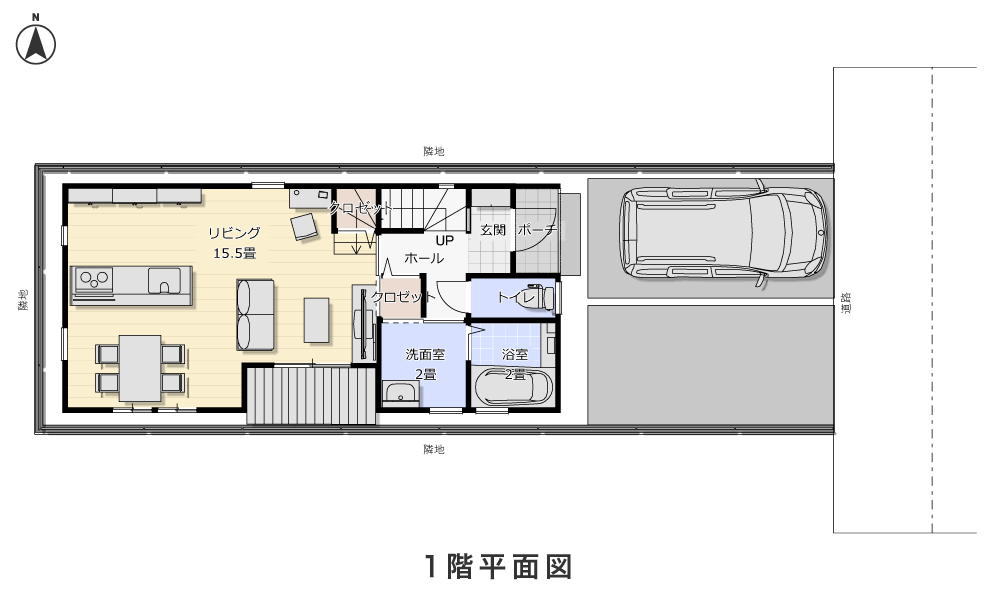 1階平面図