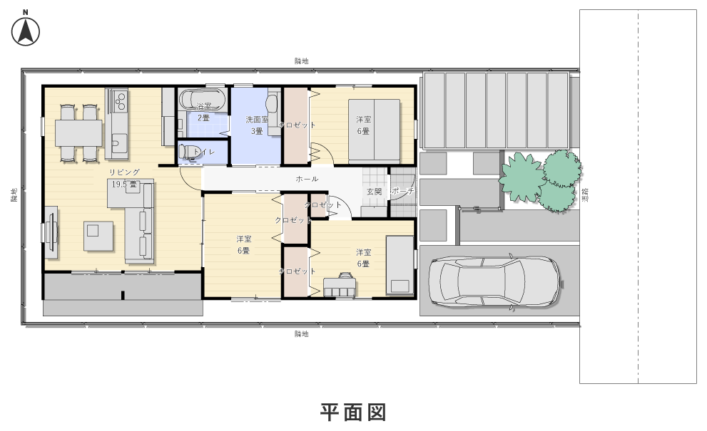 1階平面図