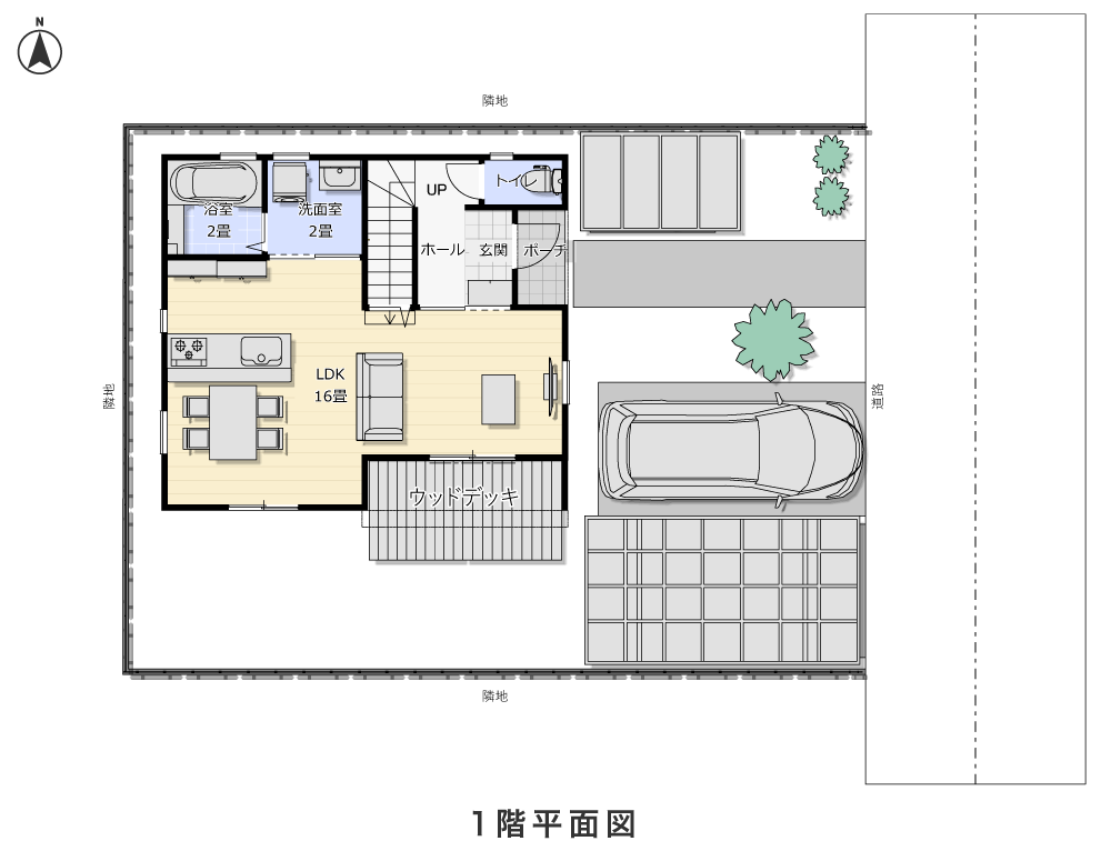 1階平面図
