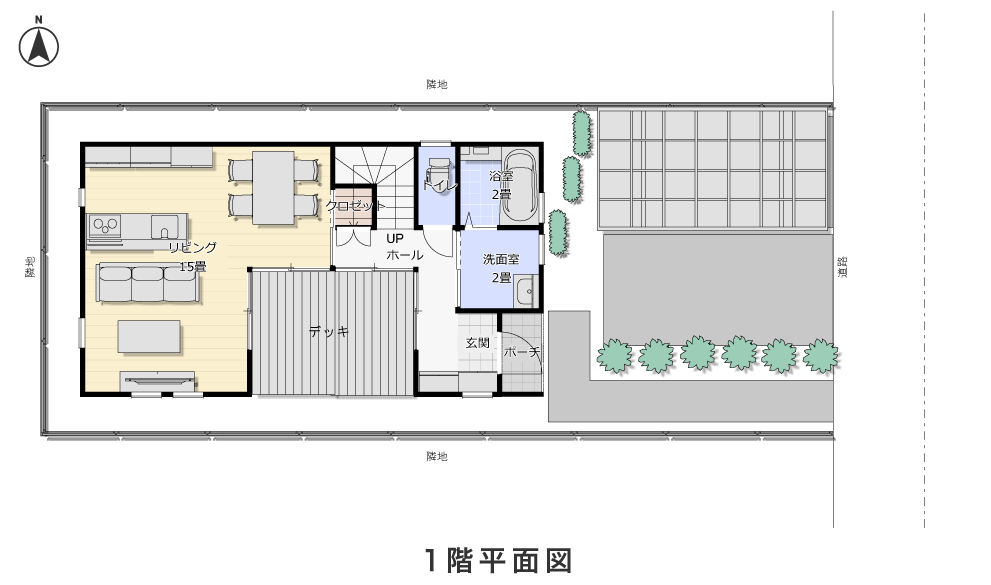 1階平面図