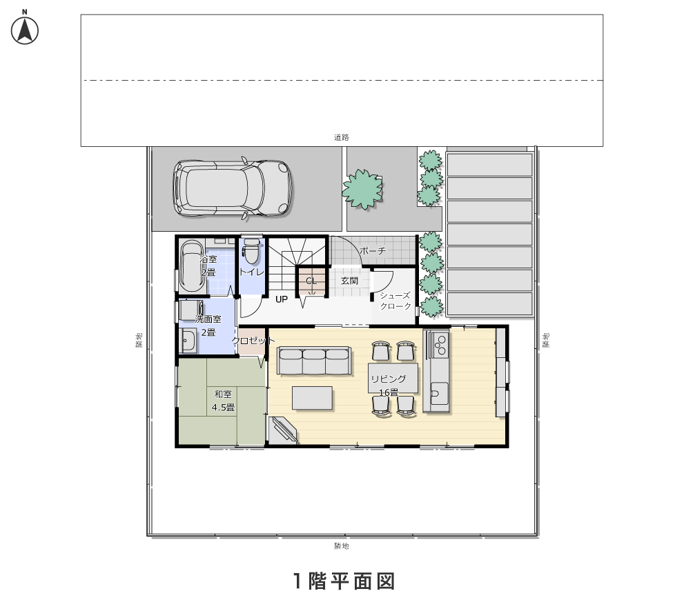 1階平面図