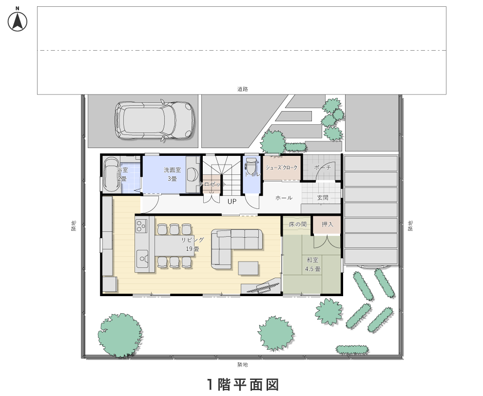 1階平面図