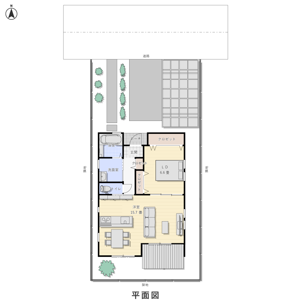 1階平面図